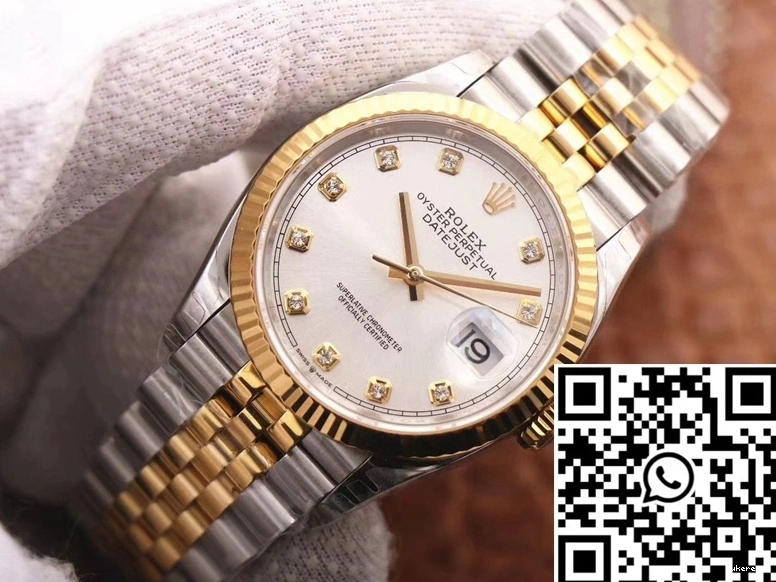 White Factory 126233 Dial Datejust Rolex EW 0402